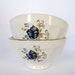Cafe au lait bowls, set of two, great for your breakfast coffee, or hot chocolate