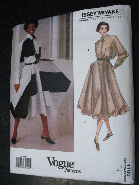 Vintage Issey Miyake sewing pattern Vogue 1160