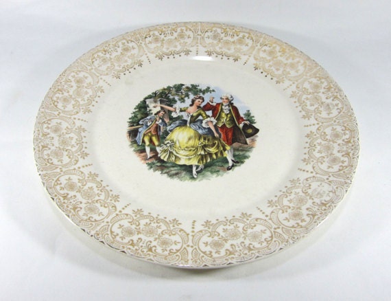 Vintage Sebring Pottery Company Chantilly Dinner by TurnerVintage