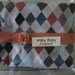 Breastfeeding nursing cover like hooter hider ARGYLE gray brown orange blue green or CHOOSE FABRIC ships fast