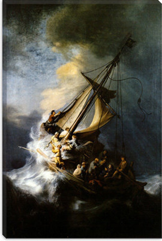The Storm On The Sea Of Galilee By Rembrandt 1127