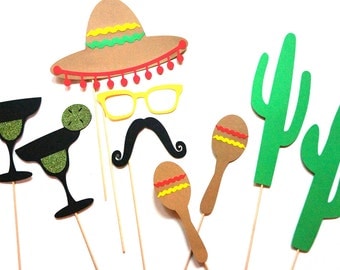 Cinco de Mayo Photo Booth Props ~ Mexican Photobooth Props