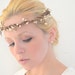 Woodland Halo Crown White Berry Wreath Wired Vine Headband Natural Bridal Head Piece