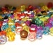 125 faceted bicone spacer Beads - Multi Color
