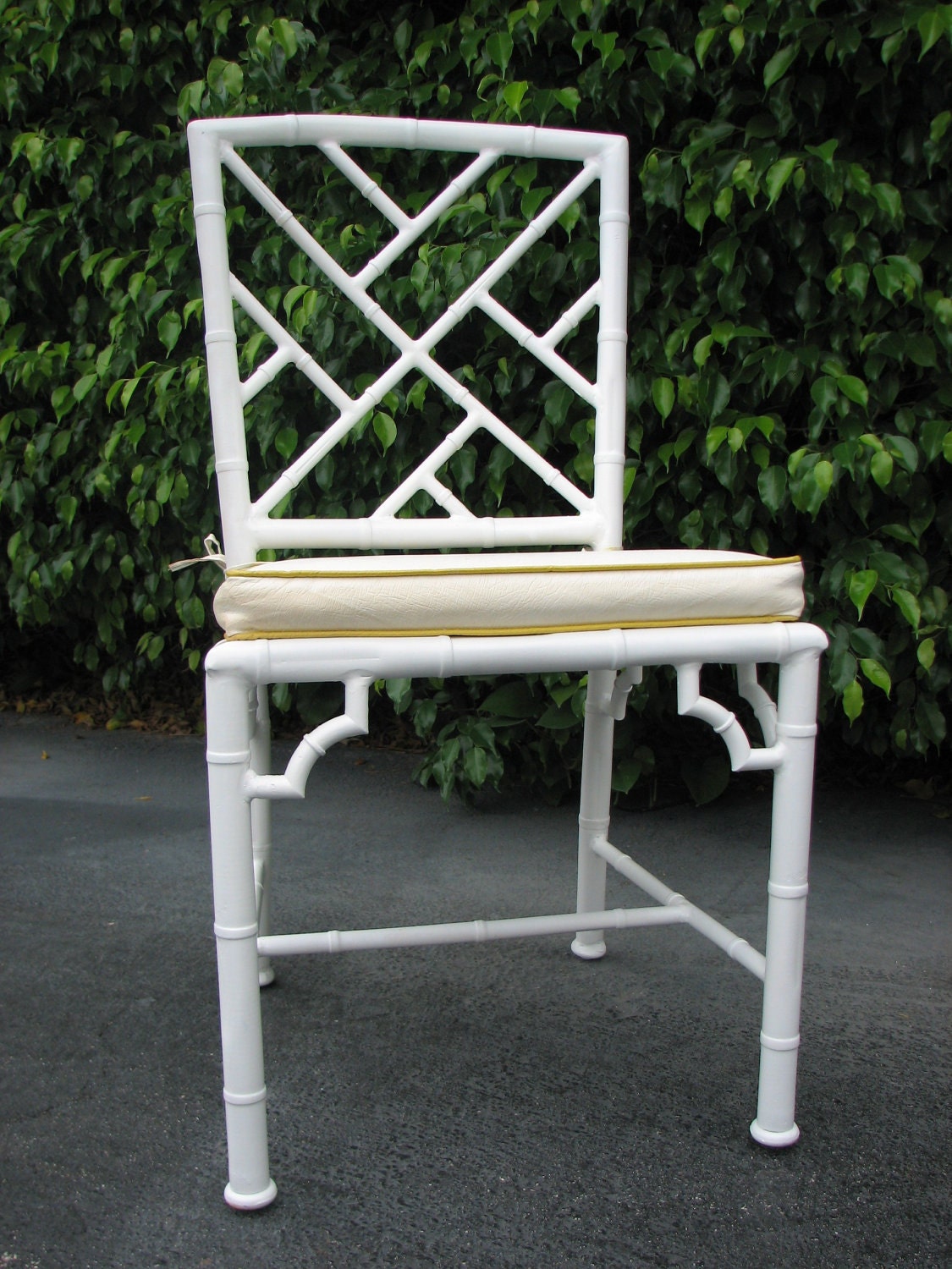 Faux Bamboo Chinese Chippendale Chair