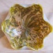 Wild modernist MURANO art glass bowl retro 1950s modernist with original label