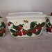 Strawberry Salt And Pepper Shakers With Napkin Holder Set