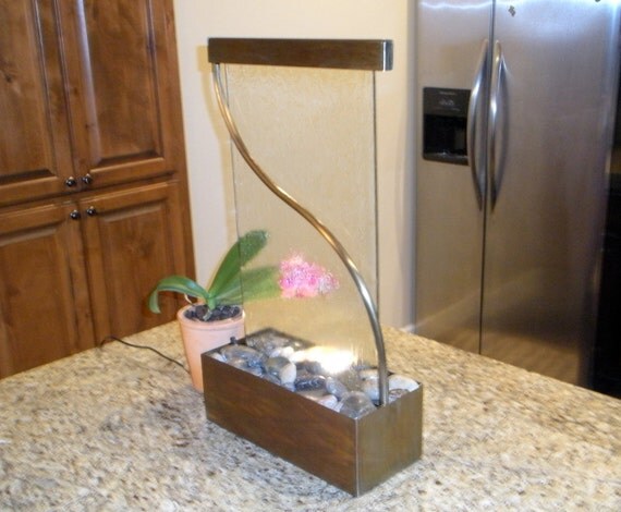 beautiful tabletop waterfall fountain indoor by aurawaterfalls beautiful tabletop waterfall fountain indoor by aurawaterfalls
