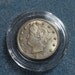 1883 Liberty V Nickel no CENTS- AU or better.