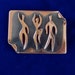 Reserved for Katrina-Frank Rebajes Modernist Dancing Figures Brooch