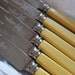 Vintage Sheffield knife set (set of 6) Westall Richardson Cavendish Works Stainless Steel Hand Ground