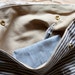 Pouch - Organic Stripe Canvas - Large Size