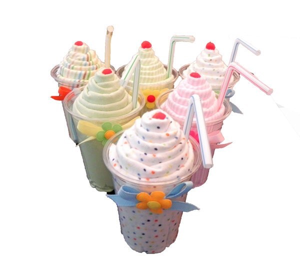 Receiving Blanket Milkshake Unique Baby Shower Gifts and