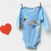 Baby Onesie Winter Long Sleeved Romper Bodysuit Bunting Owl Hoot