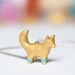 Le Fox Chroma Totem Necklace by le animalé - Made to Order