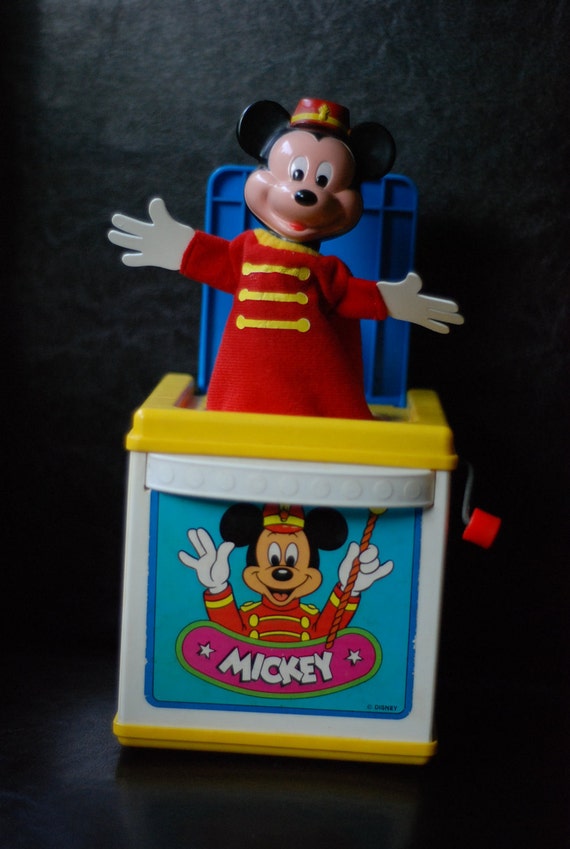 mattel mickey mouse jack in the box