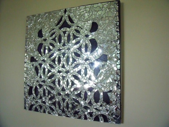 Mirror Mosaic Wall Art mirror mosaic geometric art modern decor wall sculpture Mirror Mosaic Wall Art mirror mosaic geometric art modern decor wall sculpture