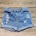Jean Shorts High Waist Vintage Distressed Jean Cutoffs Ralph Lauren size US 4