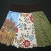 Perfect Little Hippie Skirt upcycled t-shirt clothing from TWINKLE women size Small Medium