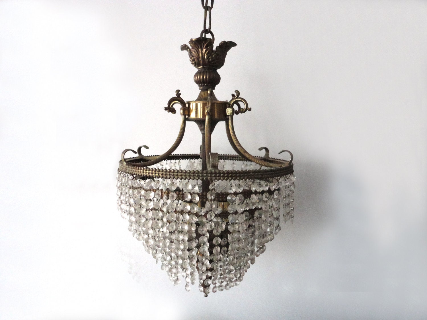 antique gold dining room chandelier