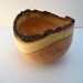 Wooden Bowl, Natural Edge, Lathe Turned