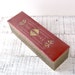 Vintage Art Nouveau Red Glove Box