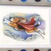 Clearance Sale - Beagle ACEO Print, Superhero Costume Art, Flying Dog with Cape, Animal Illustration