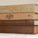 Reserved For Tasha Creams & Browns Collection Of Decorative Books Set