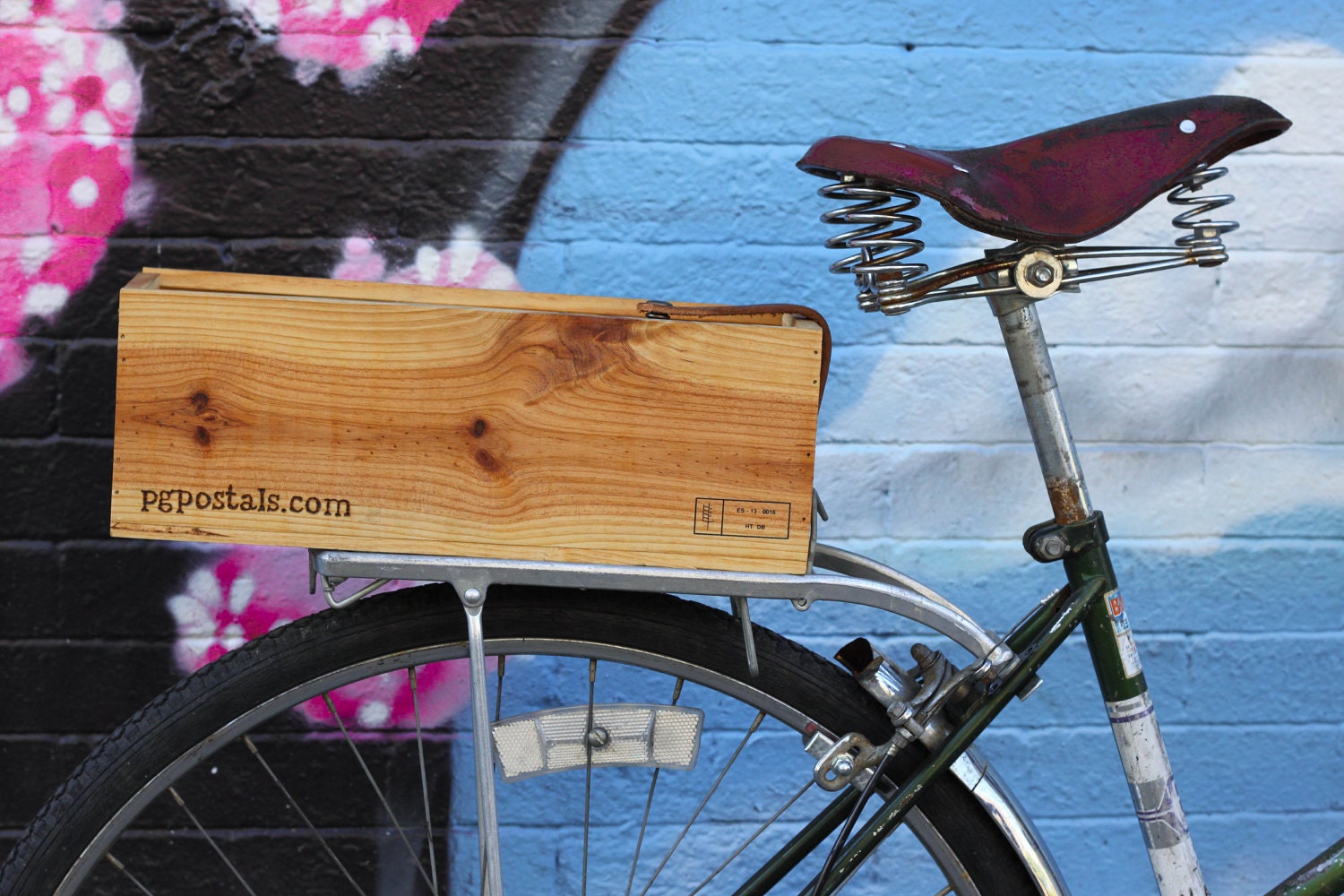 Wood Rear Bike Rack