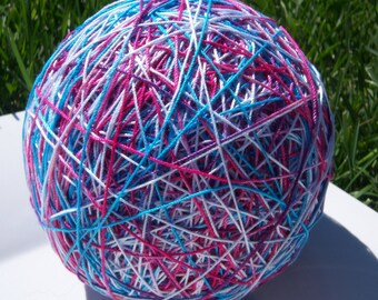 Crochet Cotton Hand Dyed Size 10 - Feeling Groovy - Large Project Size - 150, 200, 250 or 300 Yards