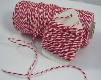 Bakers Twine - The Twinery - 100% Cotton - One Color - Your Choice of Color and Length