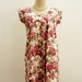ooOBUY 3 GET 1 FREEooOAssortable Senorita - Pink Rose Vintage Style Printed Cotton Dress or Long Top Fit Size S-M