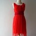 Rose Fairy Hot Red - Chiffon Dress S/XS