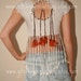 Native Fringe Dreamcatcher Beaded Peekaboo Crop Top Shirt
