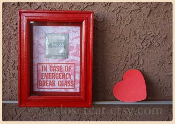 Items similar to Valentine Gift for Him - Emergency Case ...