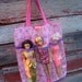 Embroidered Barbie Tote Bag