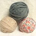 3 Rag Rug Balls - Estate Find - Handmade