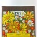Vintage Calendar Tea Towel Linen Cloth1979