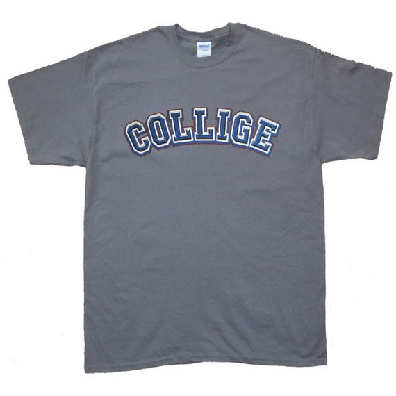 Collige College Funny T-Shirt More colors S M by underdogimprints