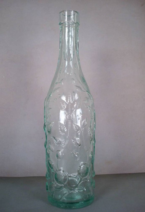 Very Pretty L Rose And Co Lime Juice Antique Bottle Aqua