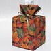 Halloween Tissue Box Cover Thanksgiving Kleenex Box Holder Fall Leaves Tissue Box Holder Cloth Tissue Box Holder Boutique Kleenex Box