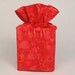 Red Tissue Box Cover, Valentine's Day Tissue Box Cover, Red Hearts Kleenex Box Cover.