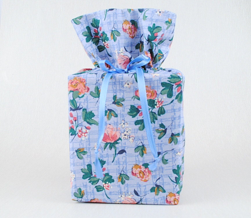 Flower Tissue Box Holder Blue Tissue Box Holder Pink Kleenex