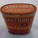 Vintage Sanfords Ink Eraser Complete Tin & Bottles