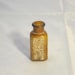 Antique Amber Bottle, Chemists Medicine Bottle Golden H K Mulford Co Philadelphia