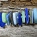 Hand Made Sea Glass Beads Set of 10 Quantity Discount