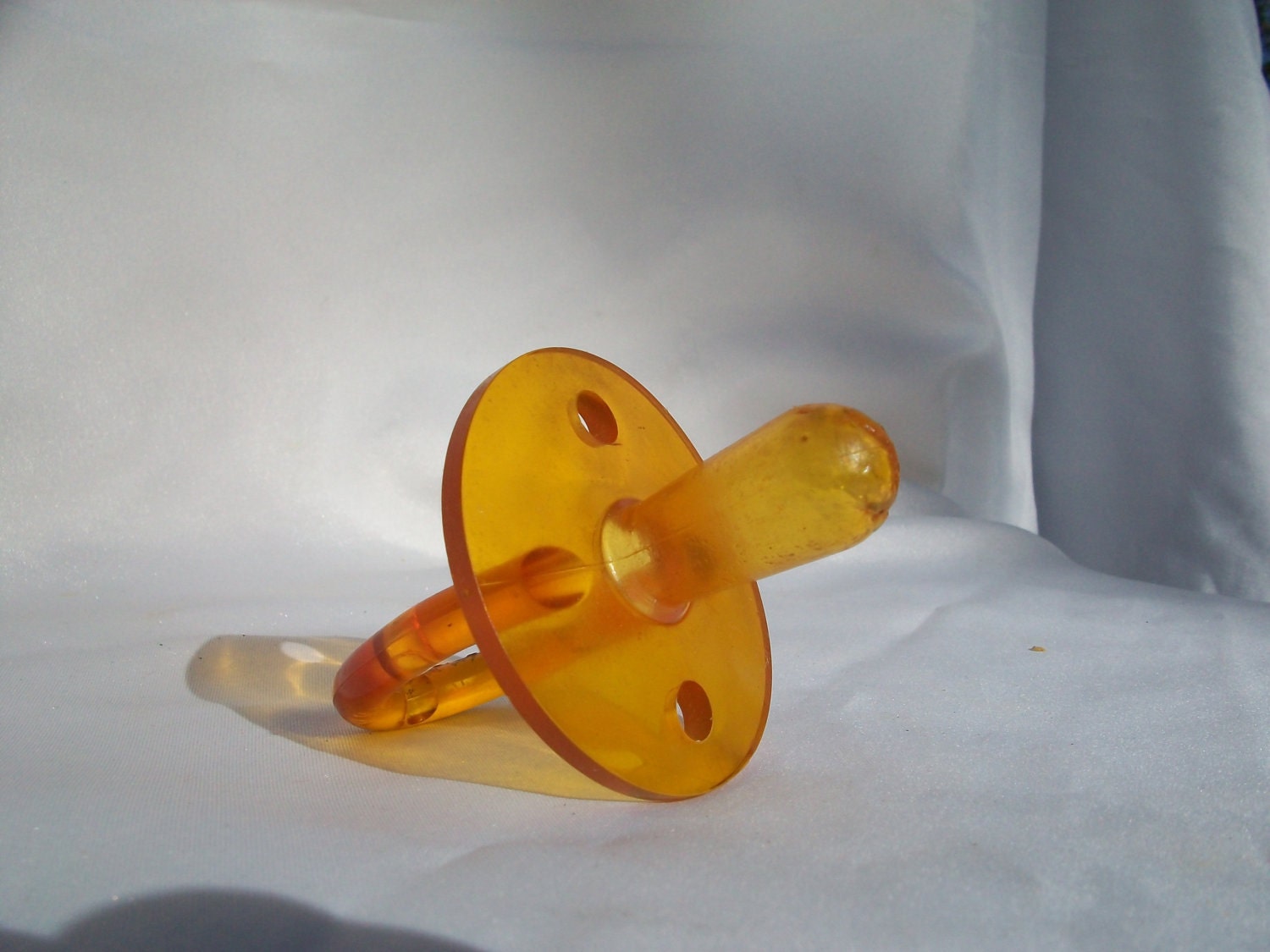 Vintage 1950s Shabby Baby Pacifier