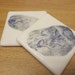 Glass Coasters Cave Art