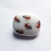 Ladybirds Fused Glass Brooch