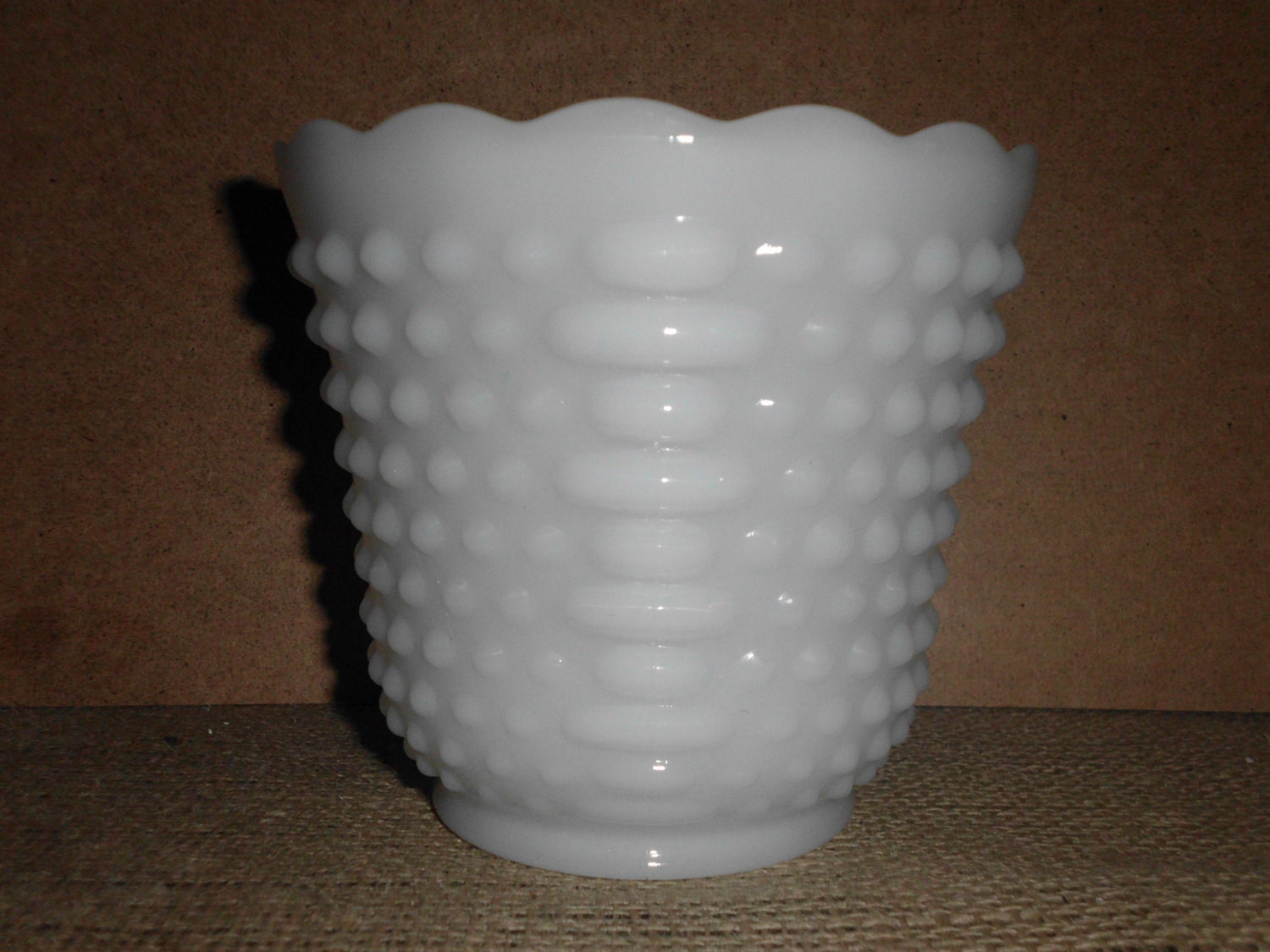 Vintage 1960s Fire King White Milk Glass by ElegantSeashore